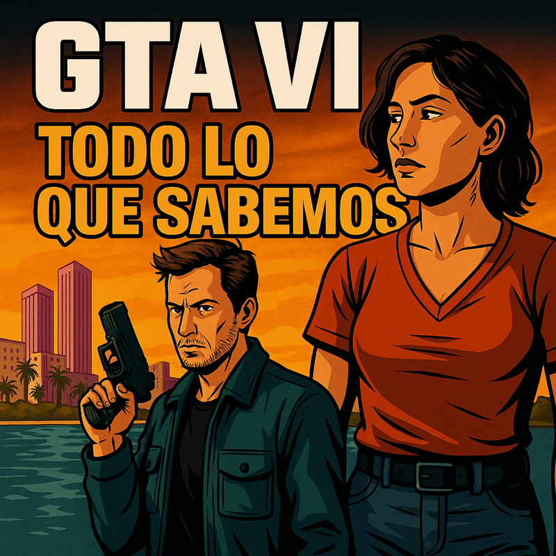 Ilustración sobre información GTA VI